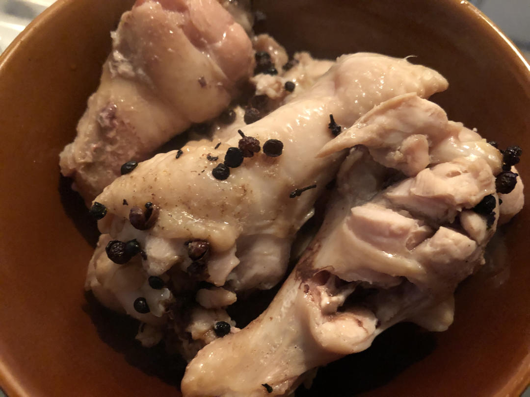 无油版巨嫩无比的椒盐蒸鸡腿🍗
