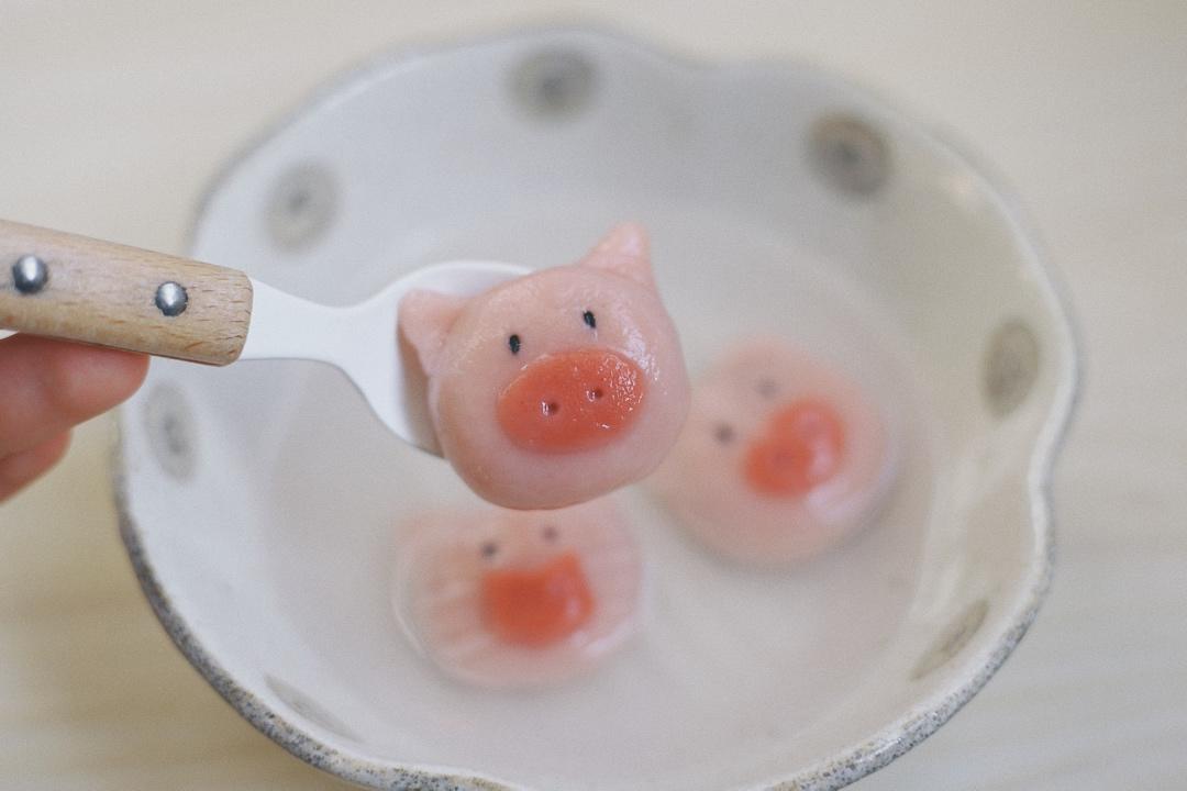 猪猪汤圆卡通汤圆大集合