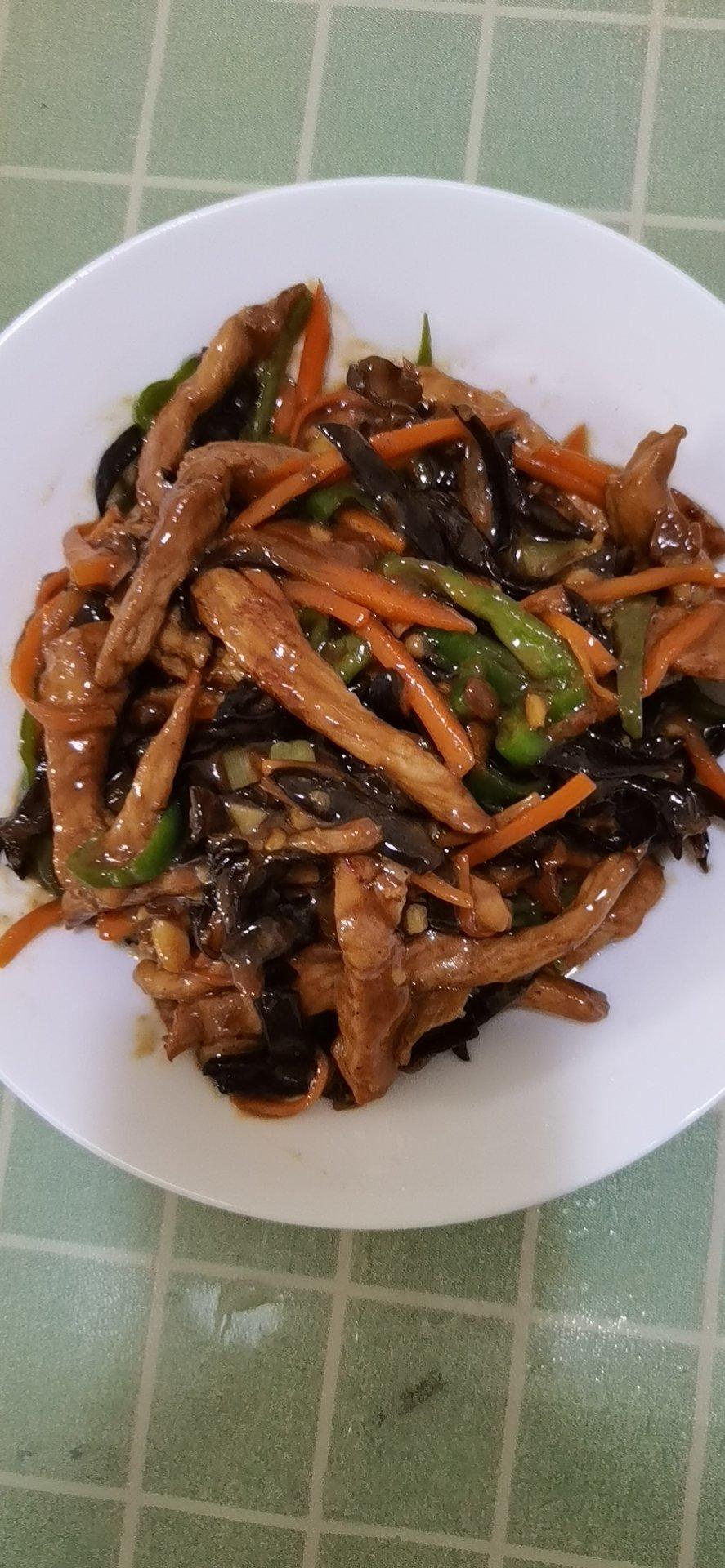 超级下饭鱼香肉丝（不辣版）