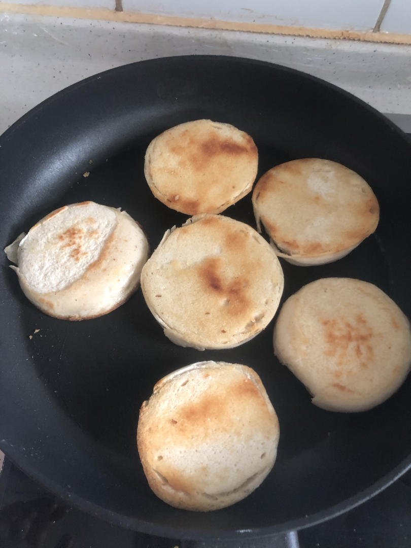 我家大人孩子超爱的煎馍片