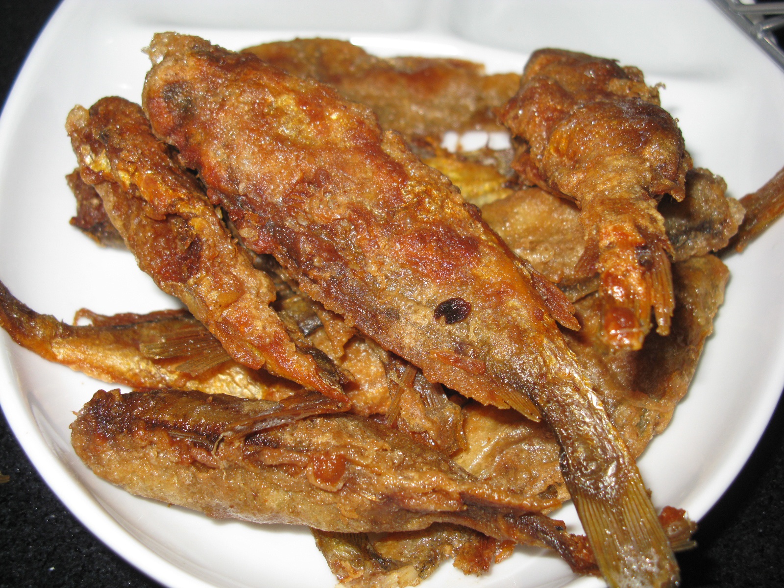 香煎小黄鱼