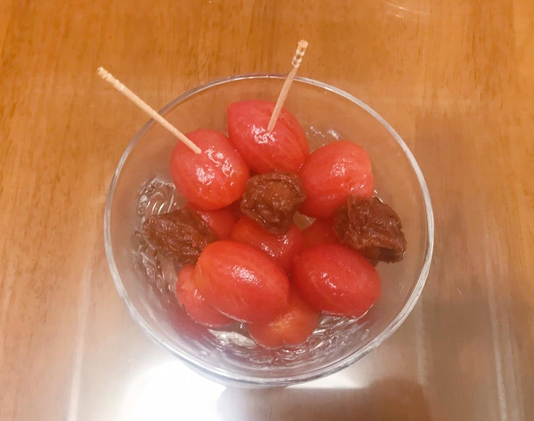 话梅小番茄