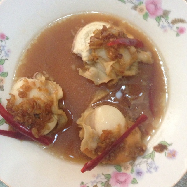 蒜蓉粉丝蒸扇贝
