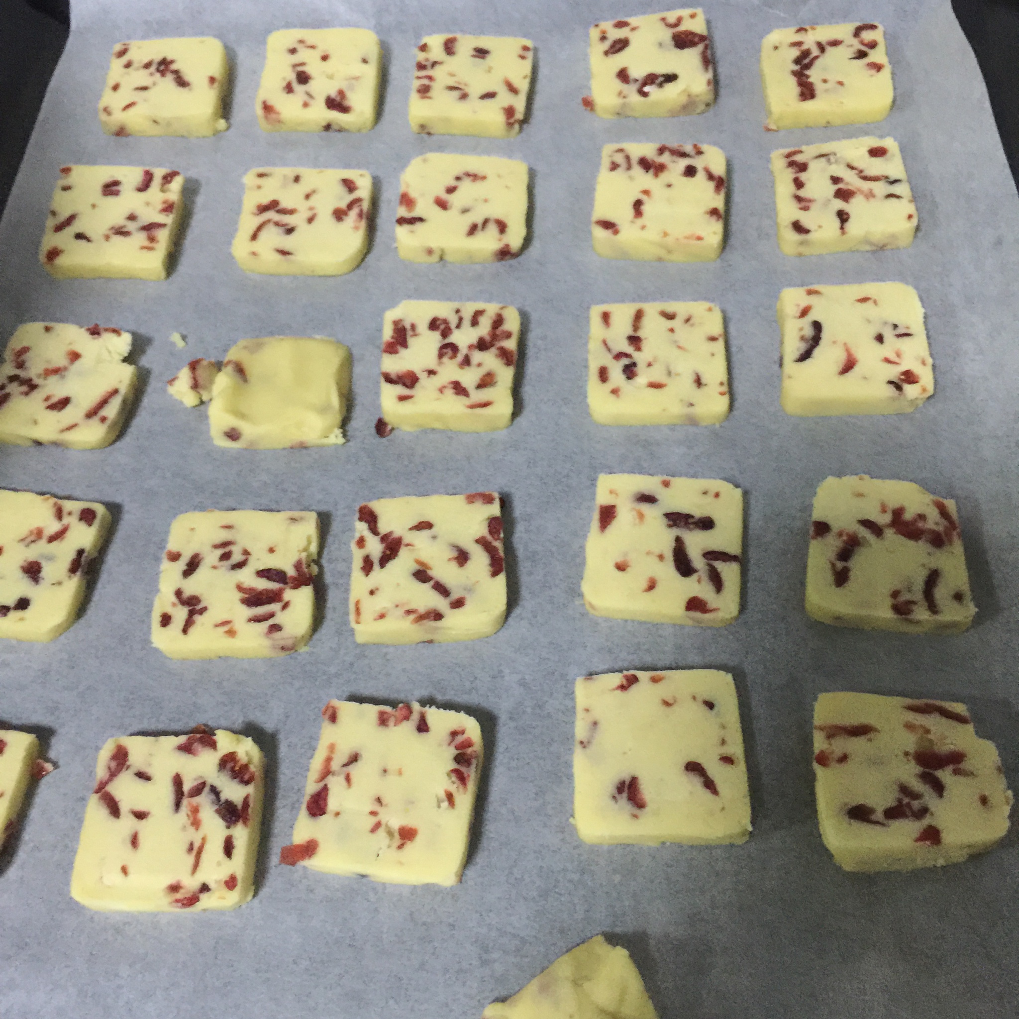 蔓越莓饼干 蔓越莓曲奇