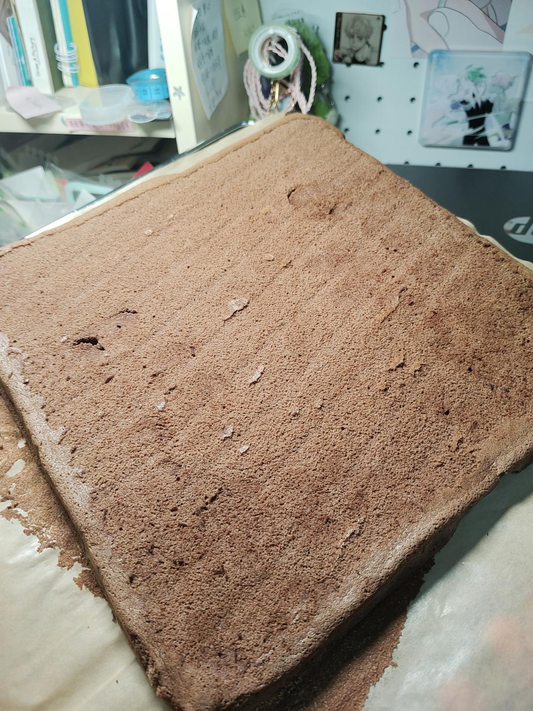 私房爆单🔥可可蛋糕卷丨不消泡卷不裂的配方分享