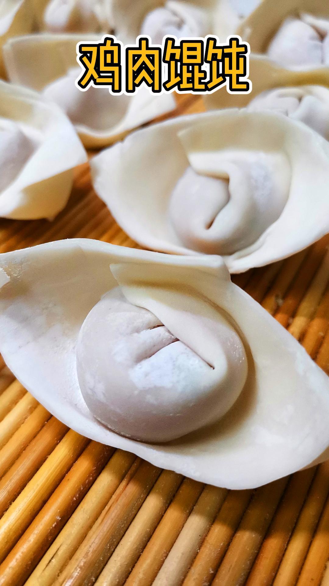 鸡肉馄饨的做法