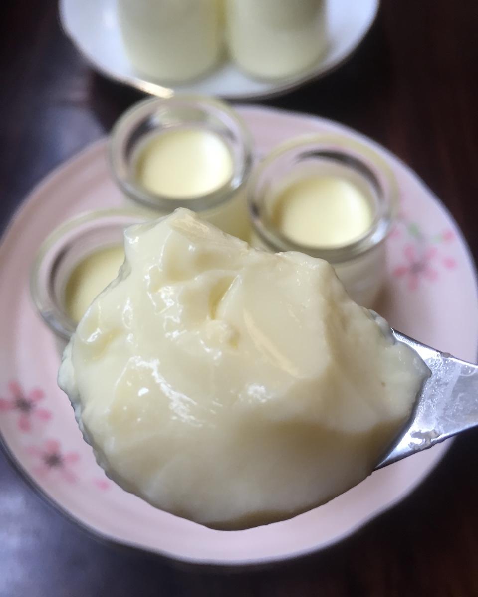海晴冬冬做的牛奶鸡蛋布丁(烤箱版)