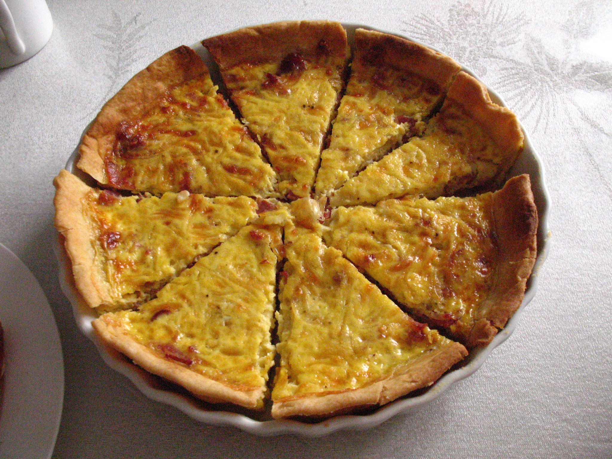 传统法式 quiche