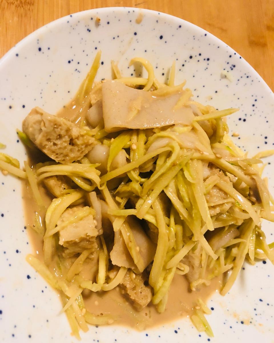 凉皮-家庭自制（告诉你自己做更劲道的秘诀）