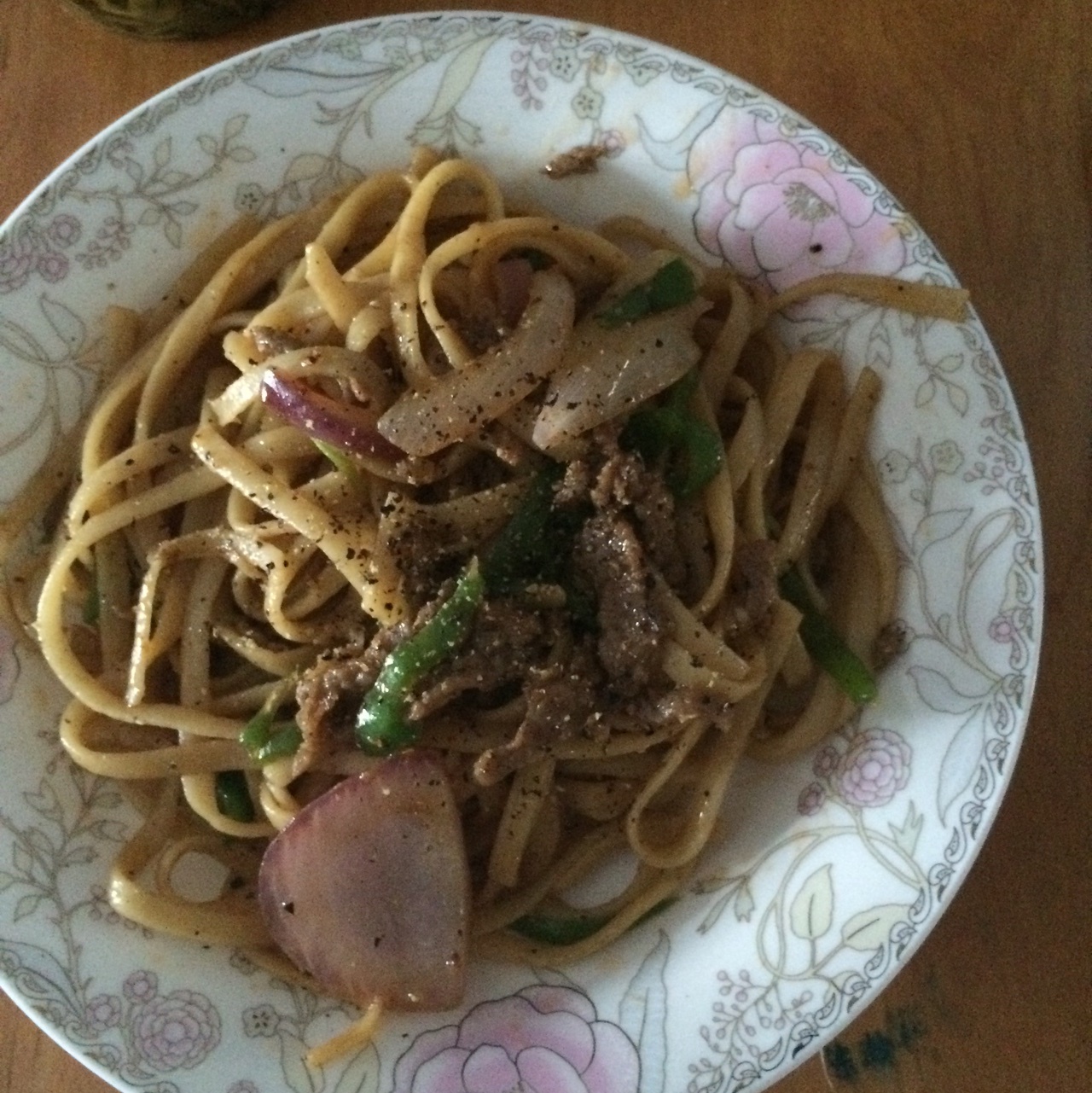 黑椒意面