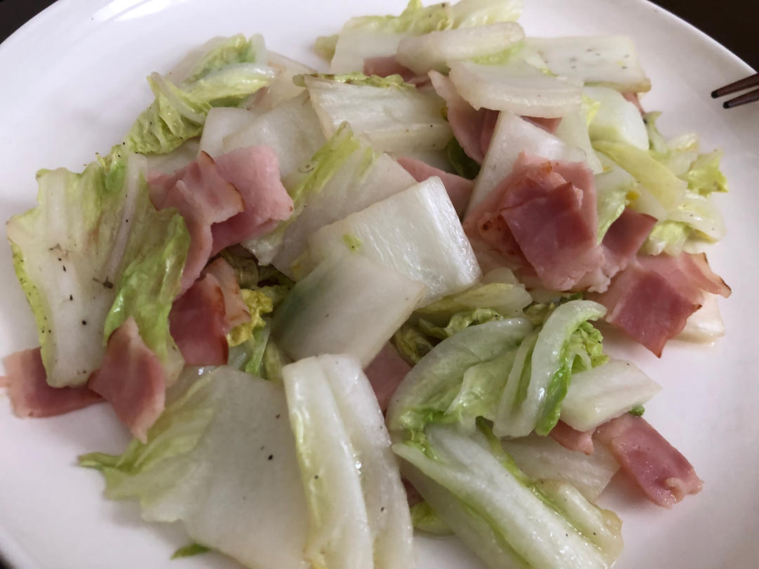 培根🥓炒生菜🥬