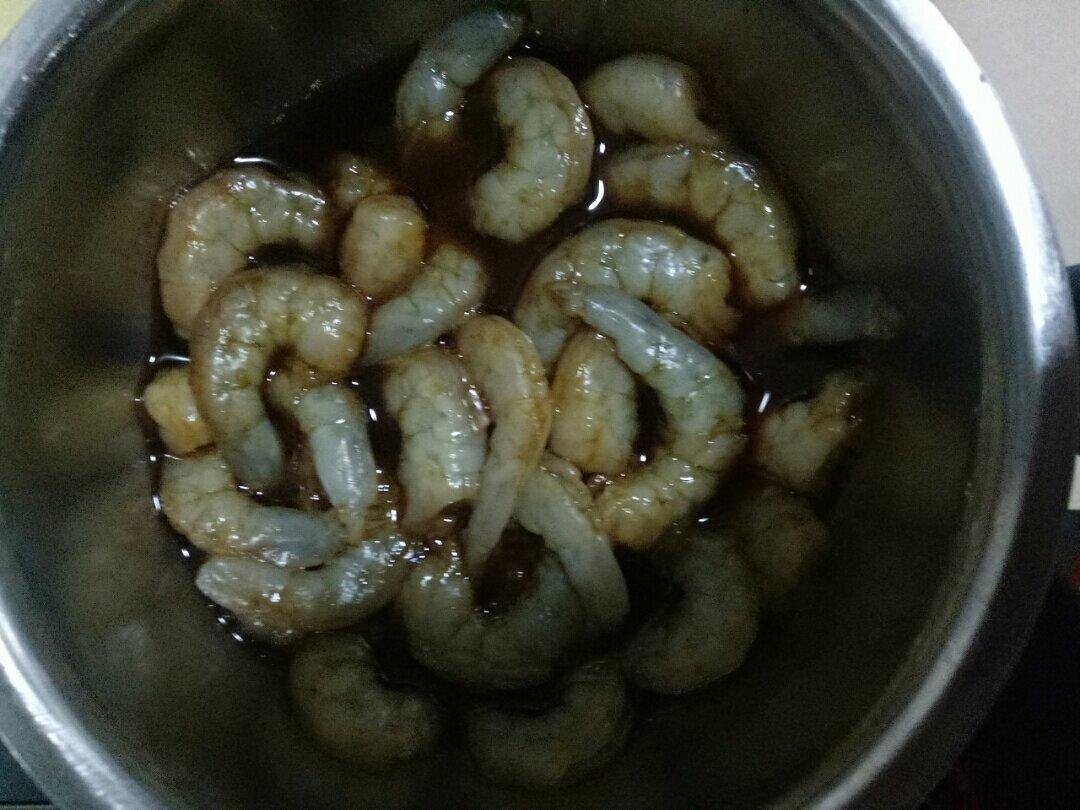 虾仁炒西兰花