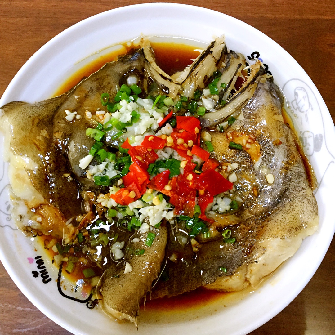 鸭丫2016做的葱油鸦片鱼头