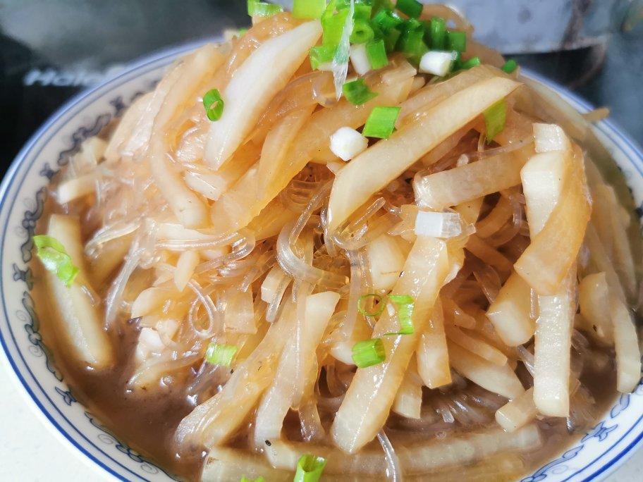 超级下饭的香菜萝卜丝