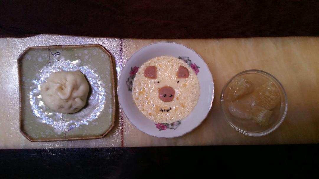 小猪蛋羹