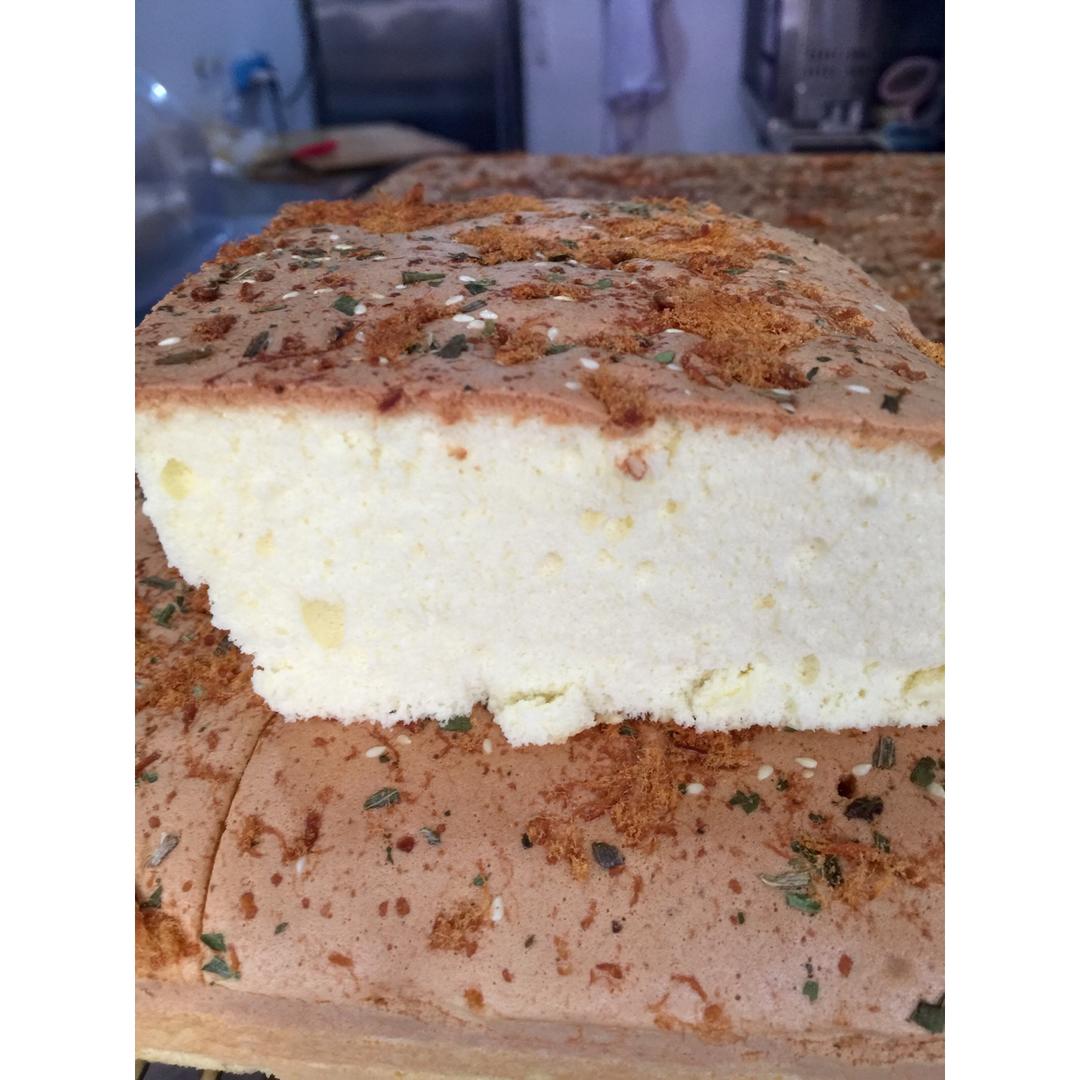 香葱肉松蛋糕