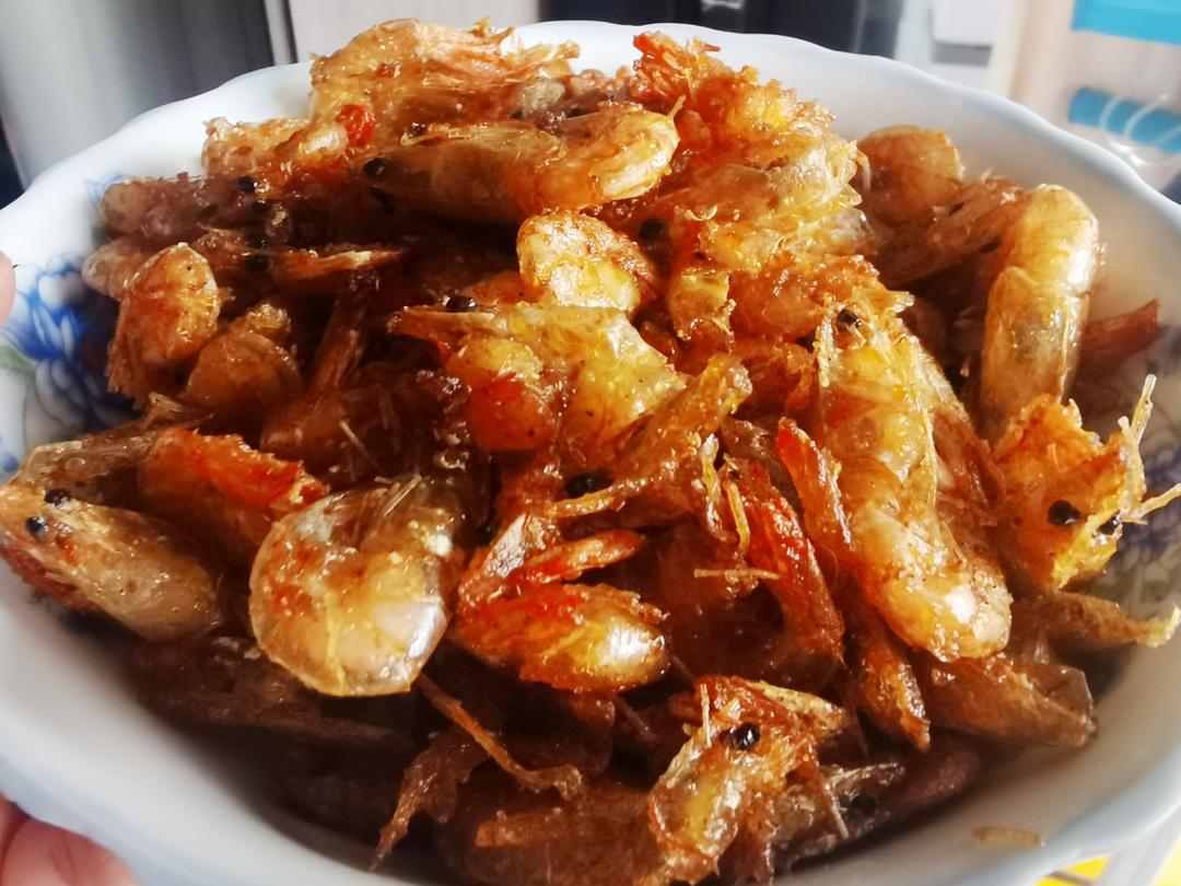 椒盐河虾