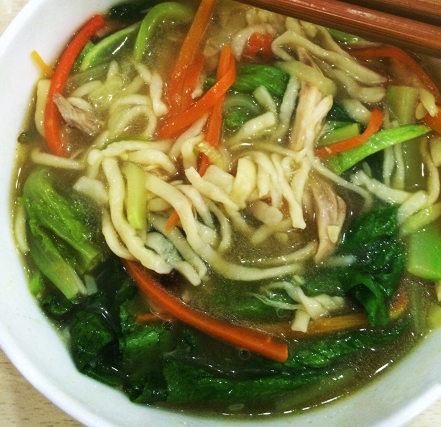 鸡蛋手擀面