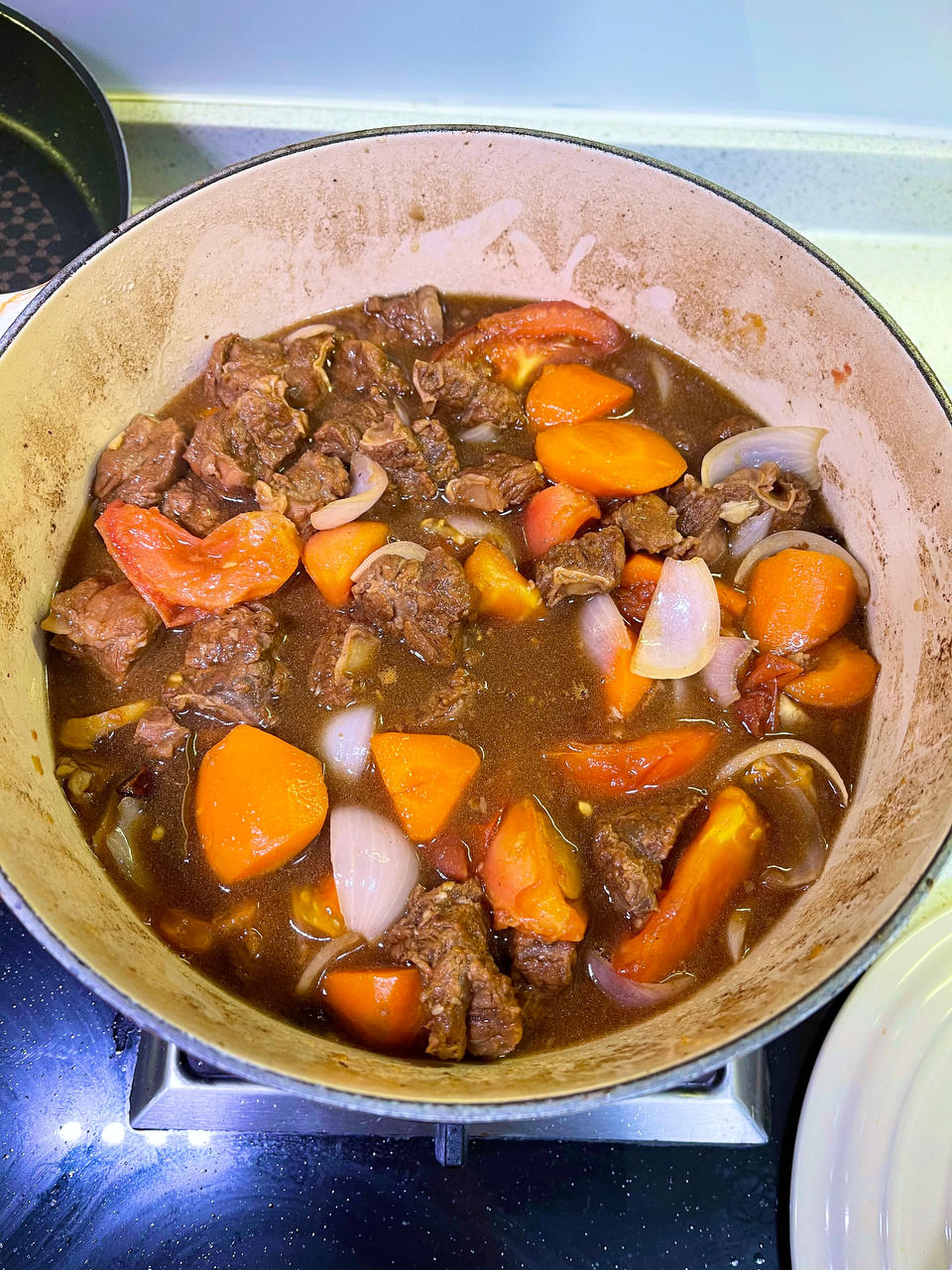 番茄土豆炖牛腩