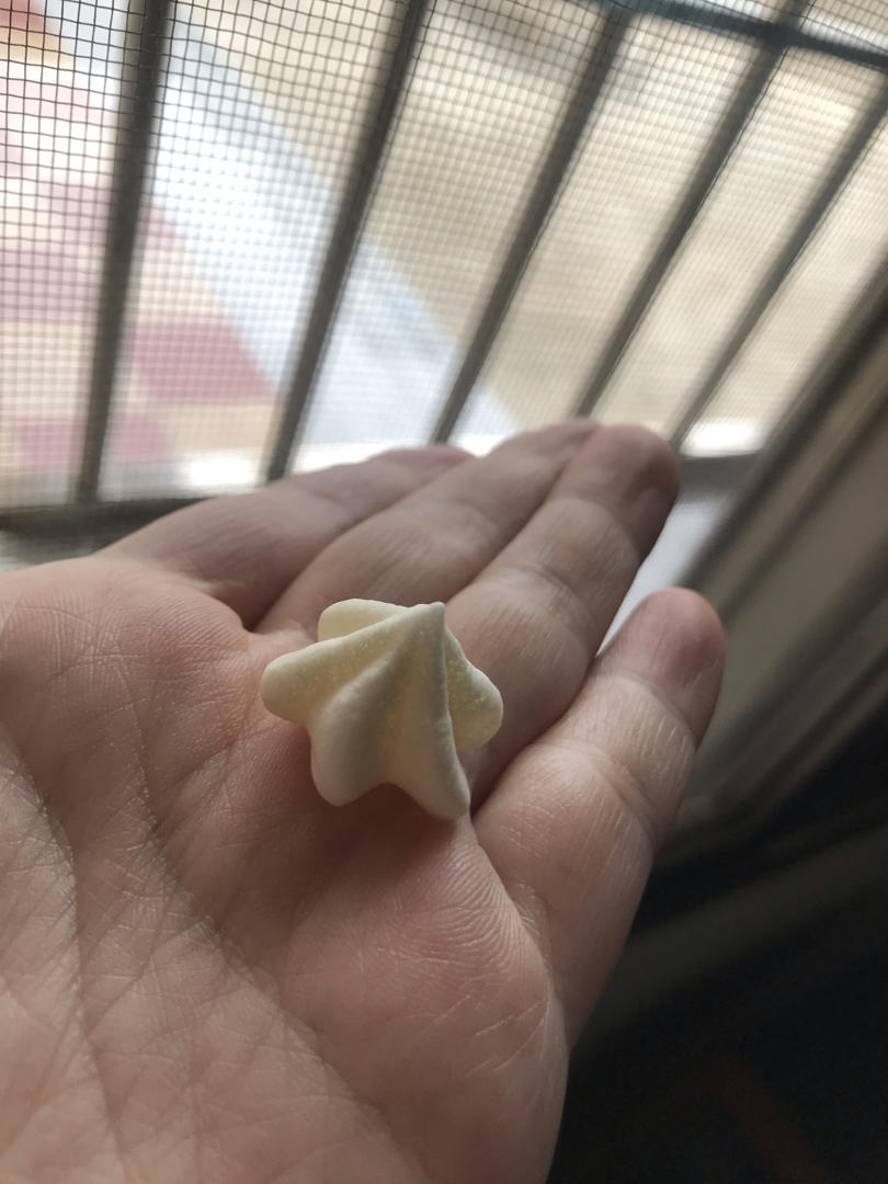 超级细腻立体的酸奶溶豆