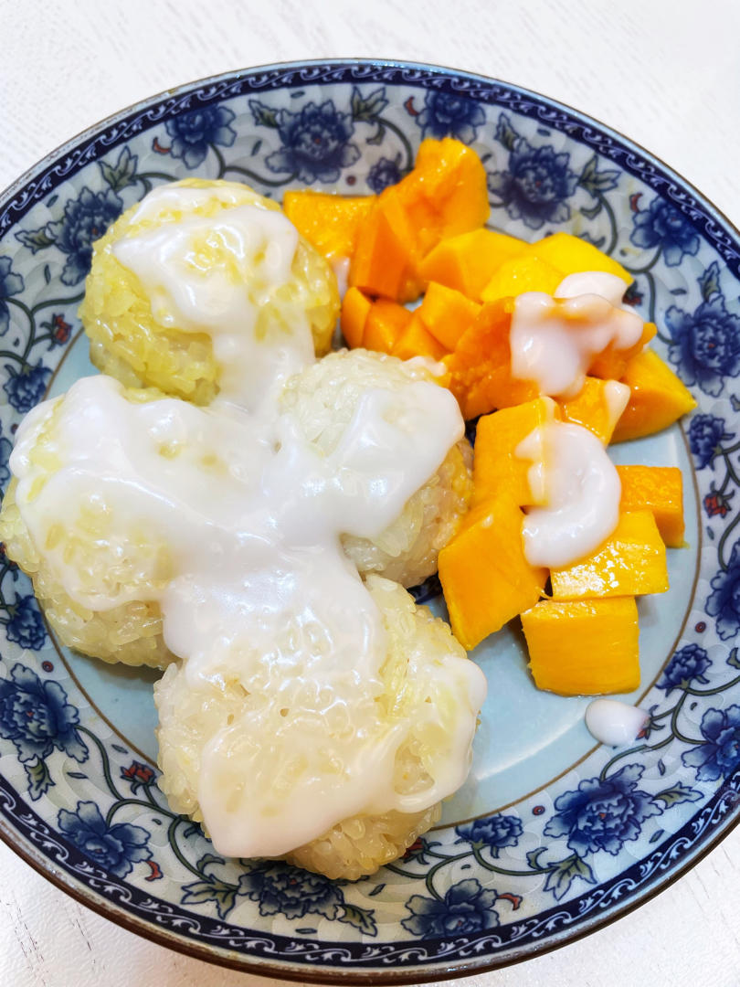 natalie雁做的芒果糯米饭