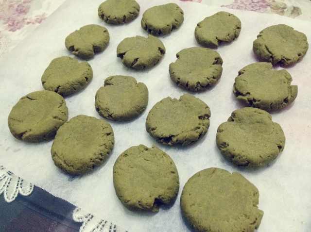 抹茶软曲奇（无蛋）