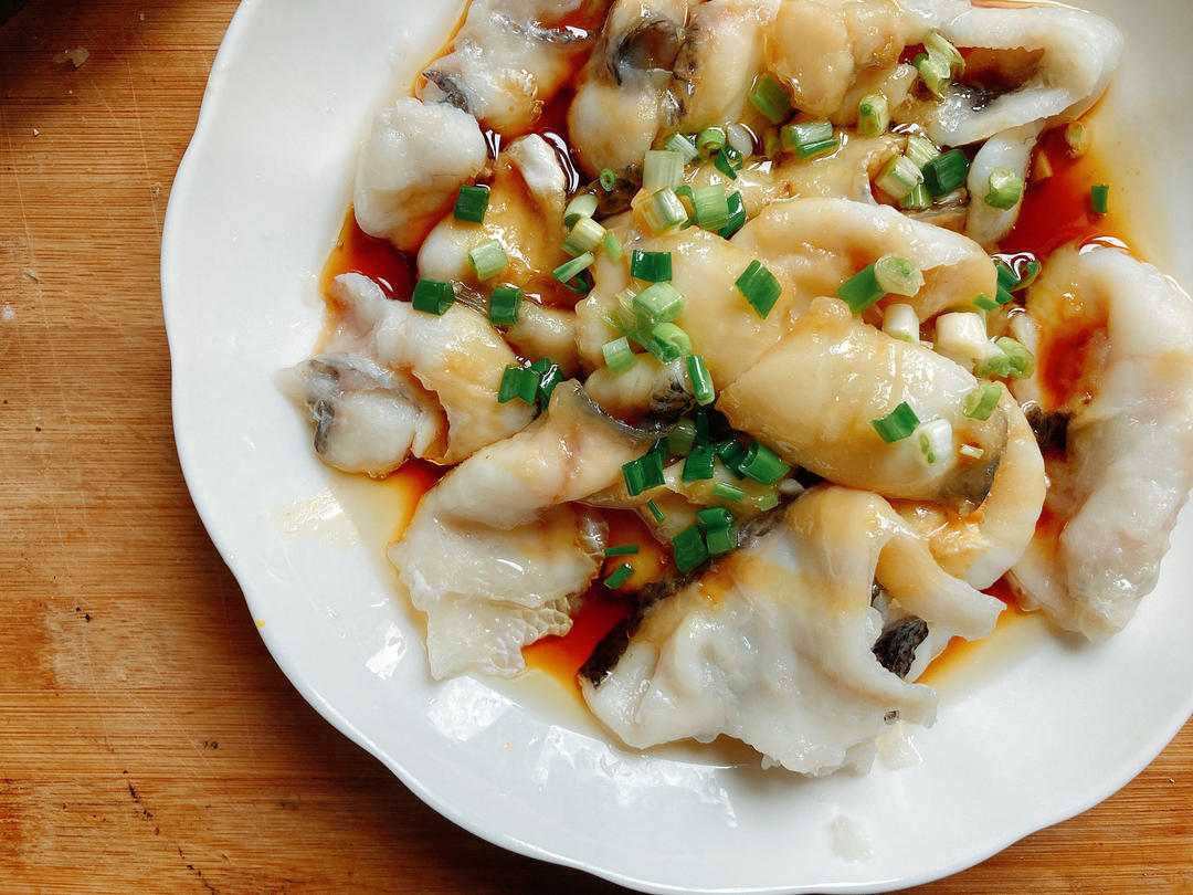 葱香嫩滑黑鱼片