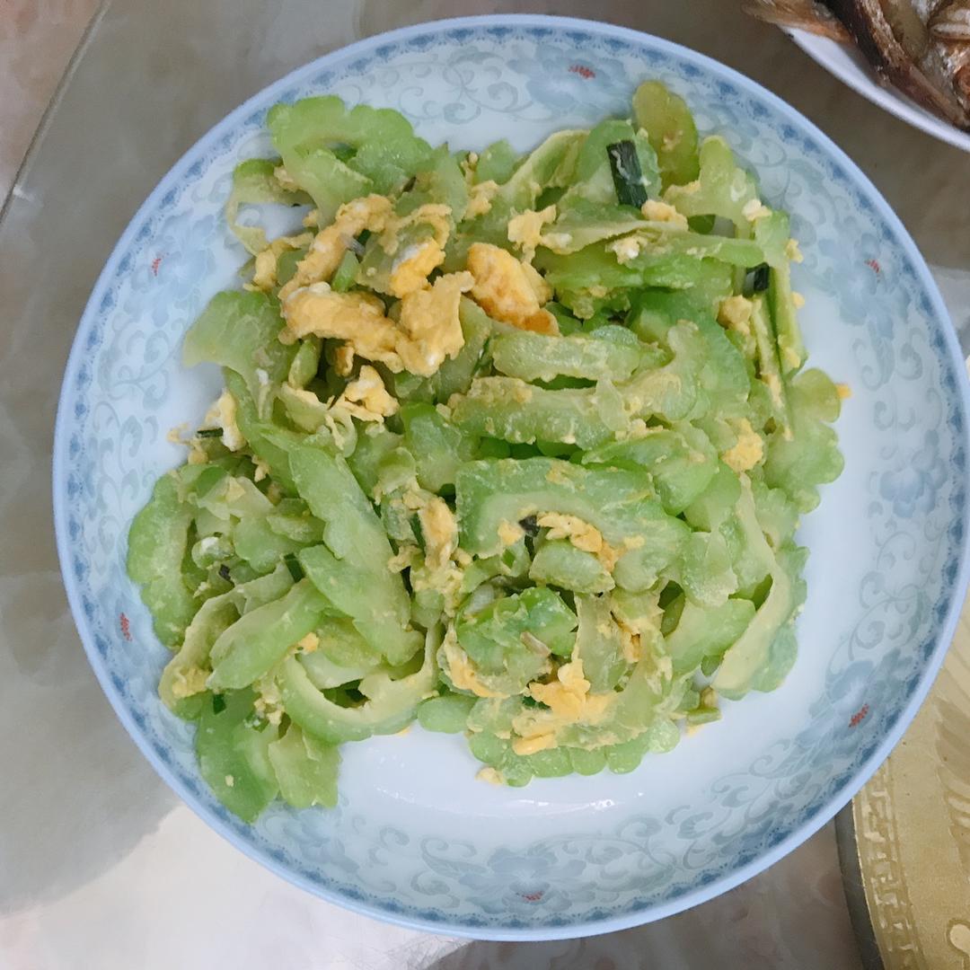 苦瓜炒蛋（清火菜）