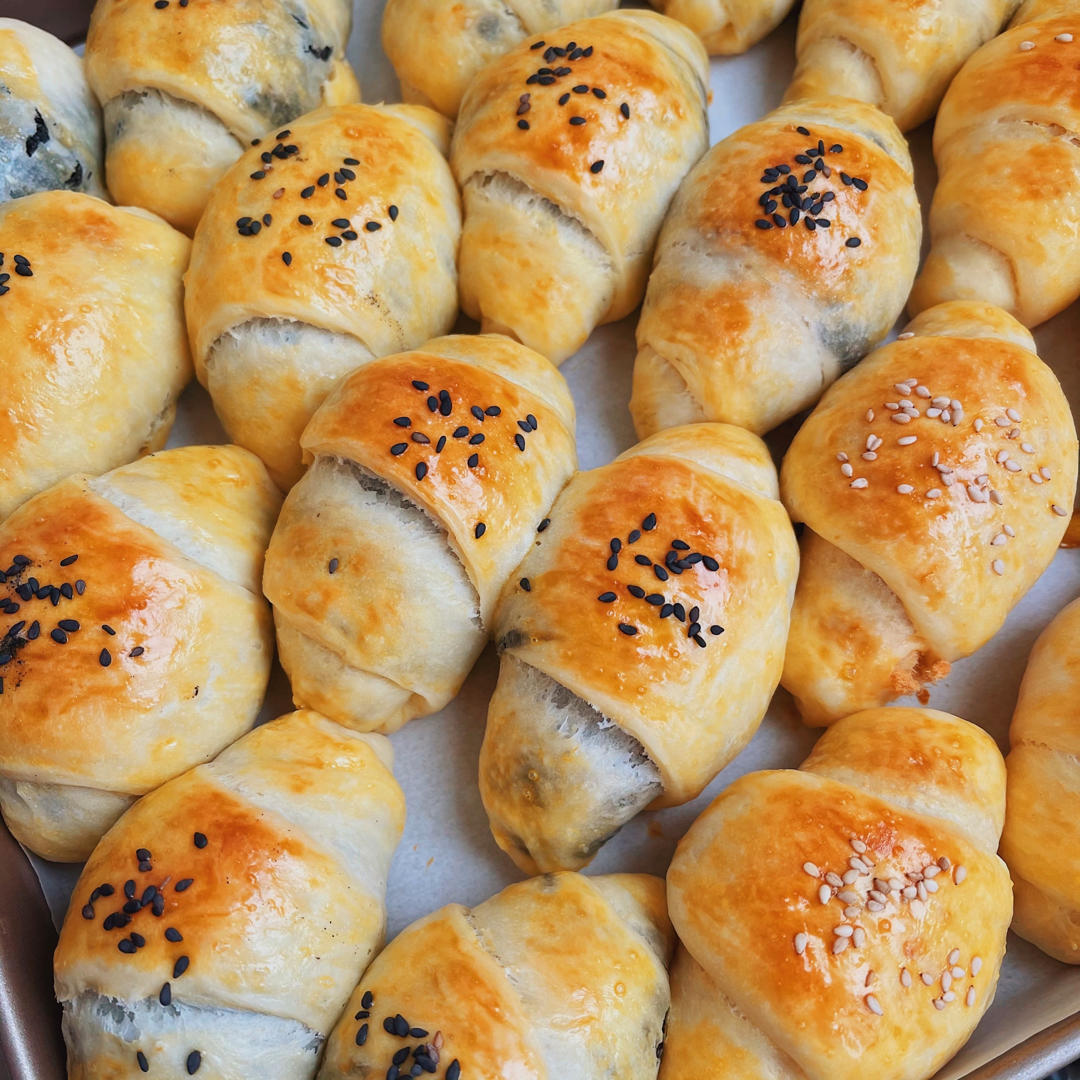 牛奶面包卷（直接法）