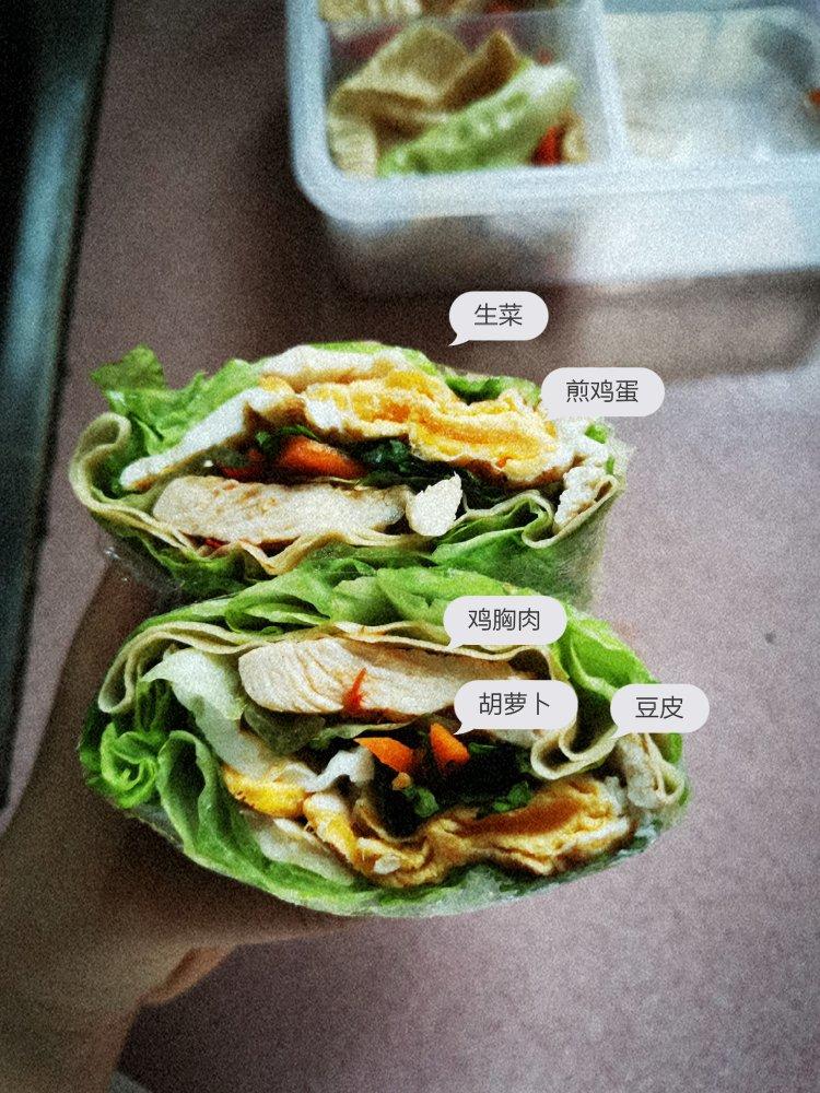 减脂蔬菜三明治（关晓彤同款）