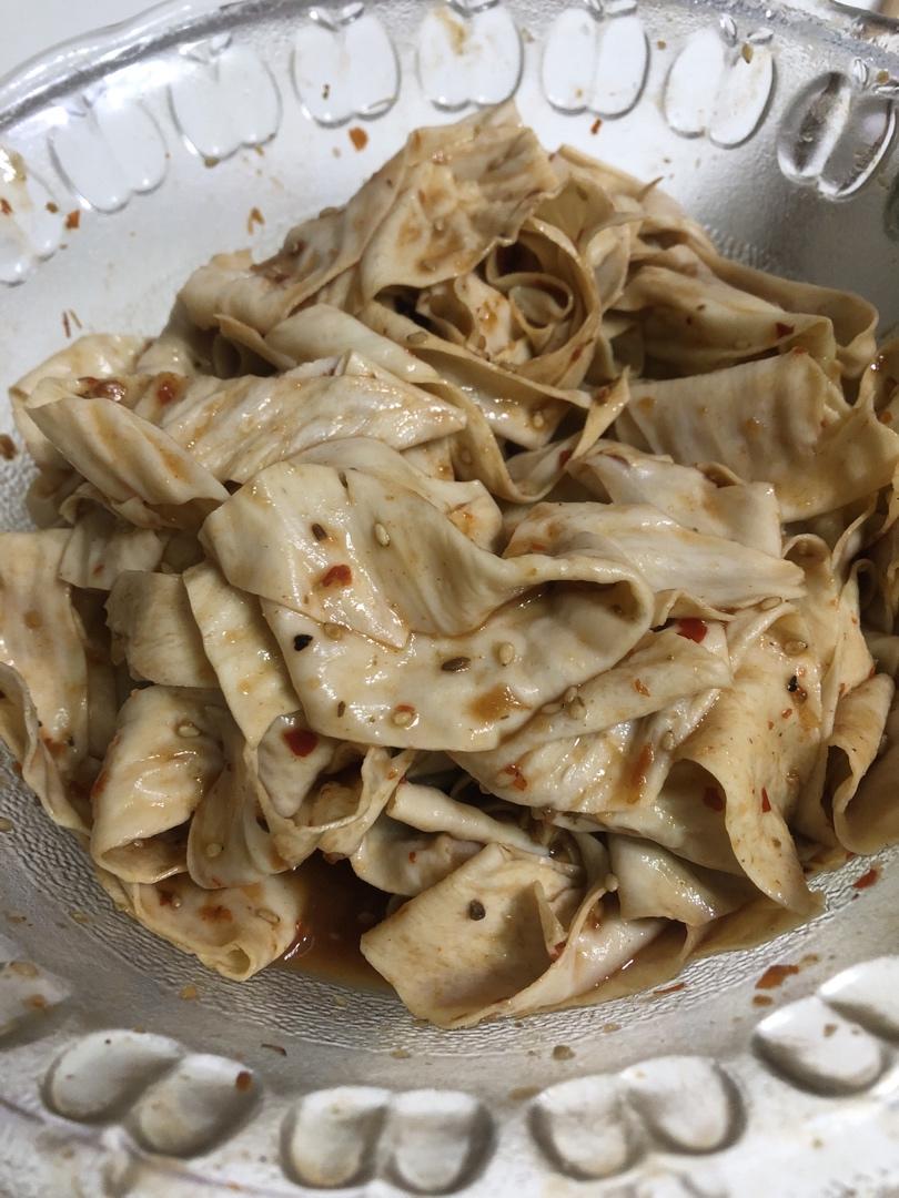 老式拌豆皮（小时候的味道）