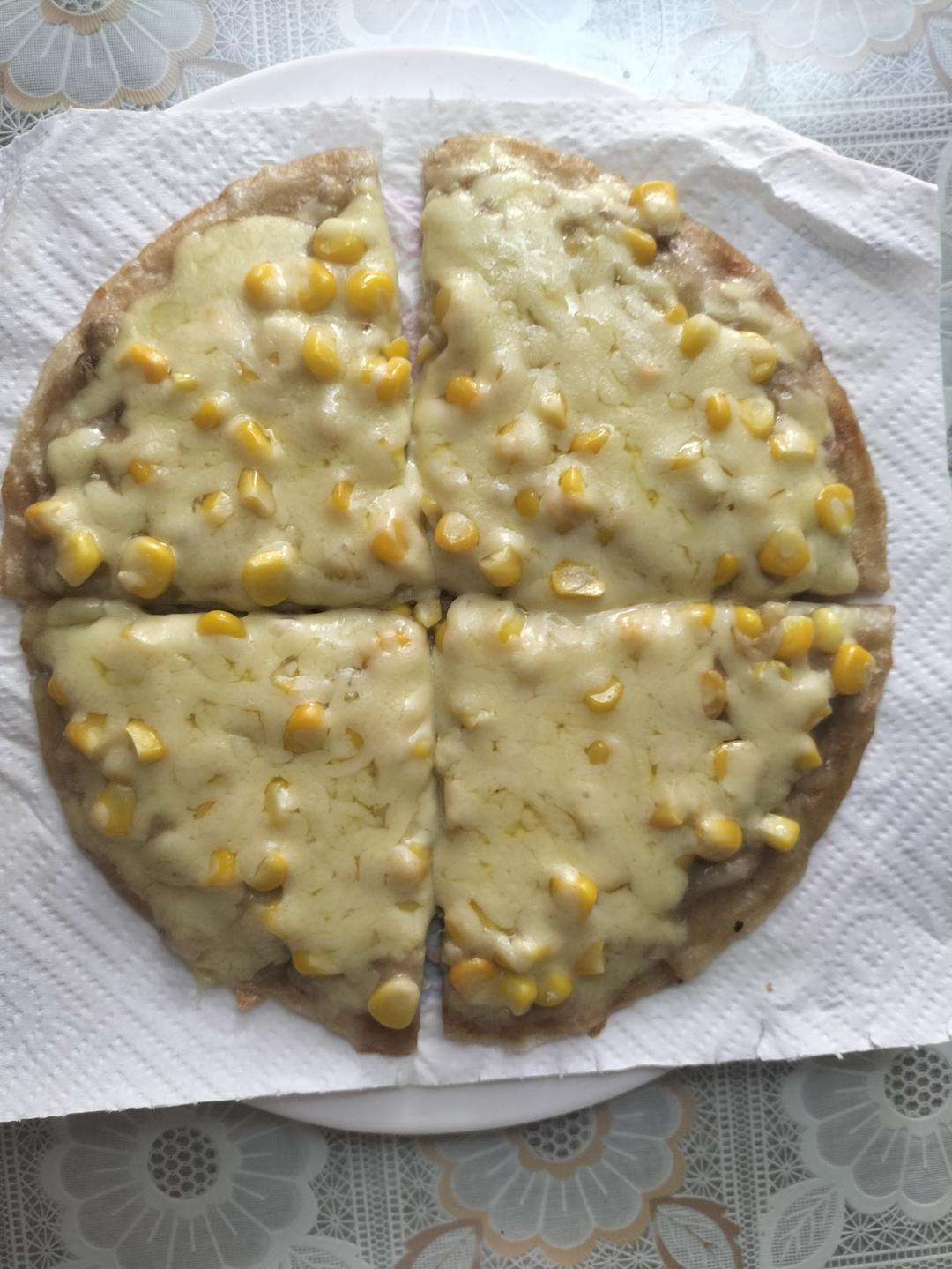 用平底锅制作省电又美味的香蕉芝士饼(手抓饼)