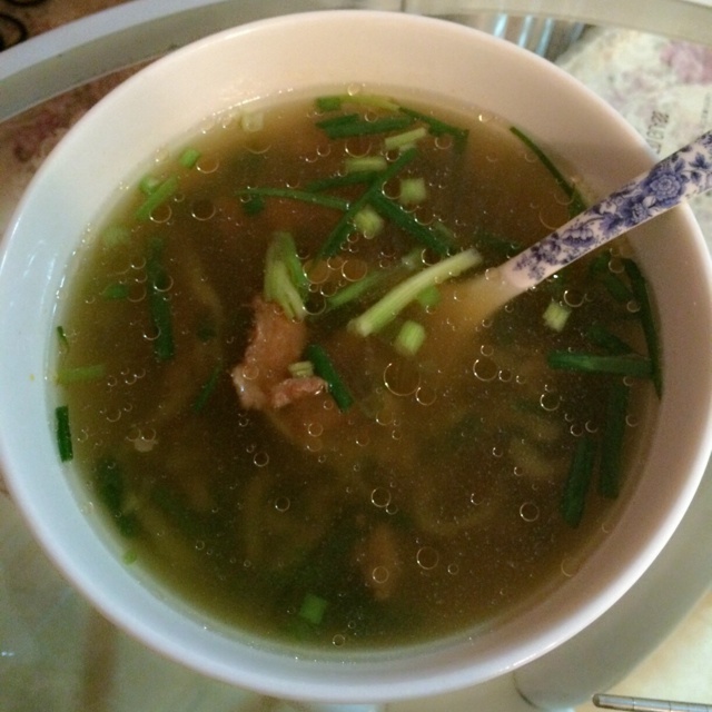 榨菜肉丝汤