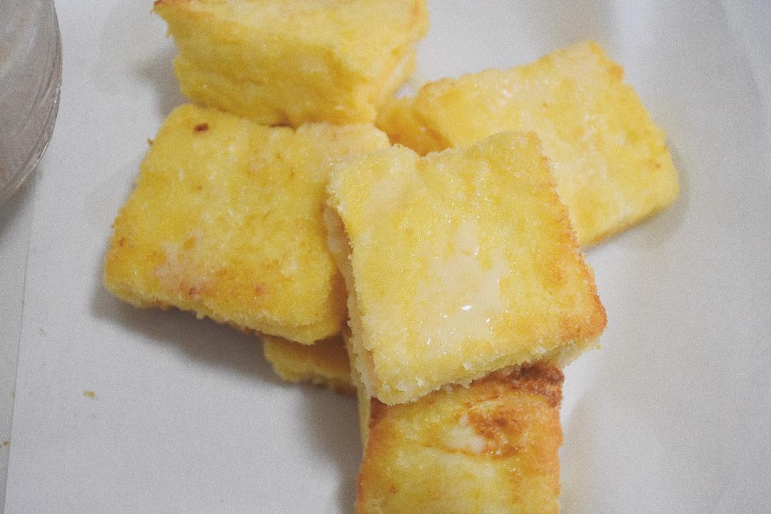 面包糠西多士的做法