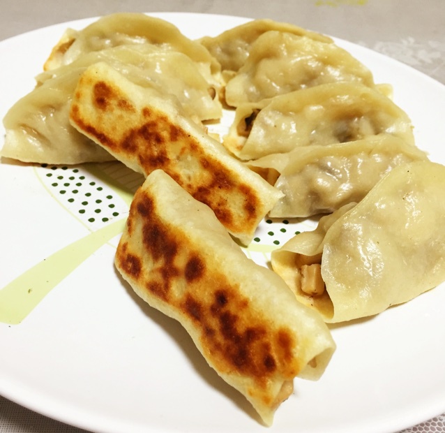 鲜脆素锅贴