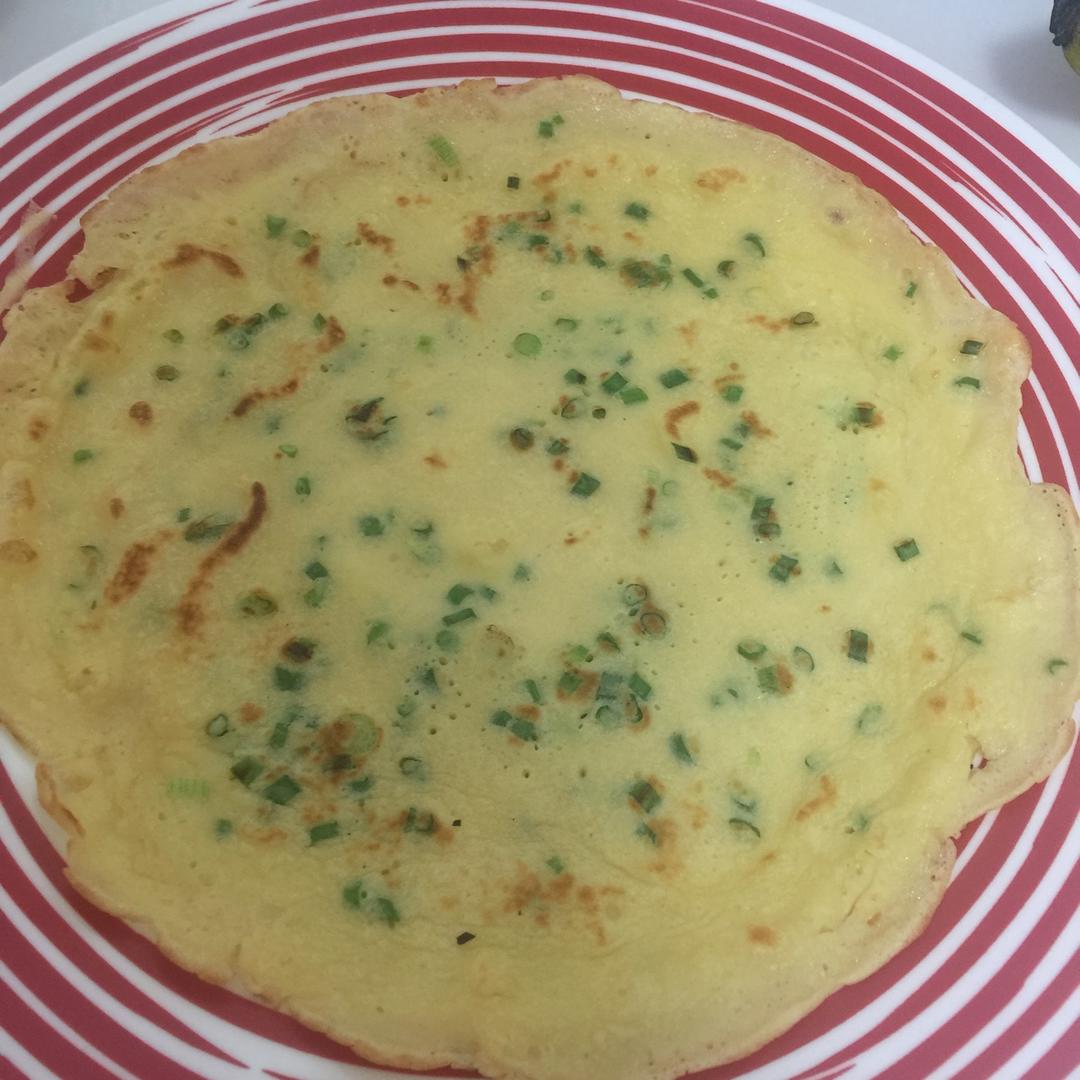 葱花鸡蛋饼