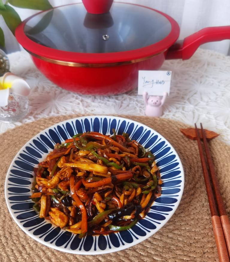 🔥快手💯下饭菜‼️❗️鱼香杏鲍菇的做法