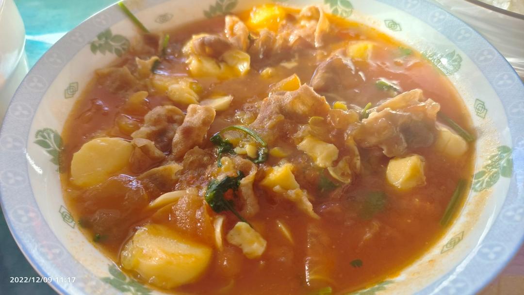 番茄肥牛豆腐汤
