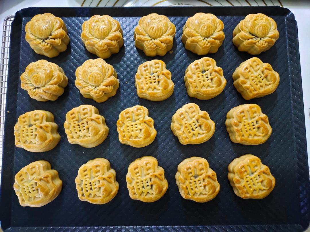 广式月饼，纯手工