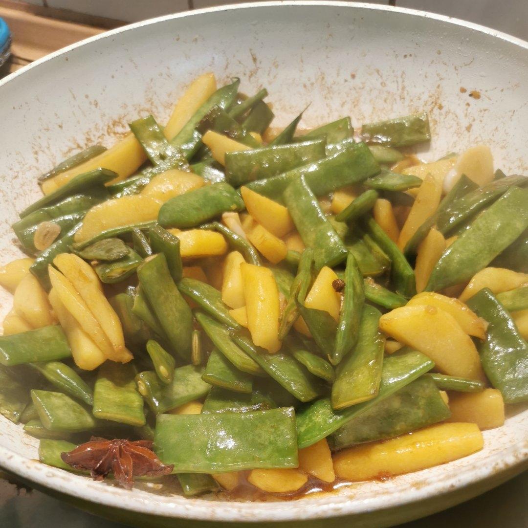 干煸豆角土豆