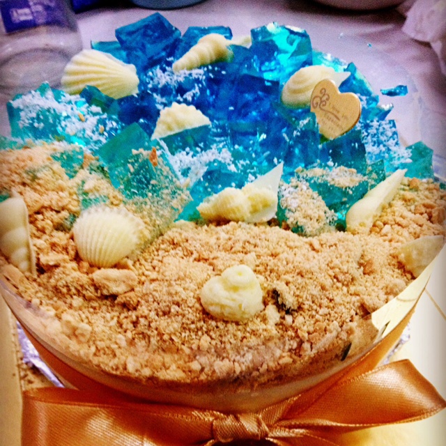 马尔代夫的海洋蛋糕