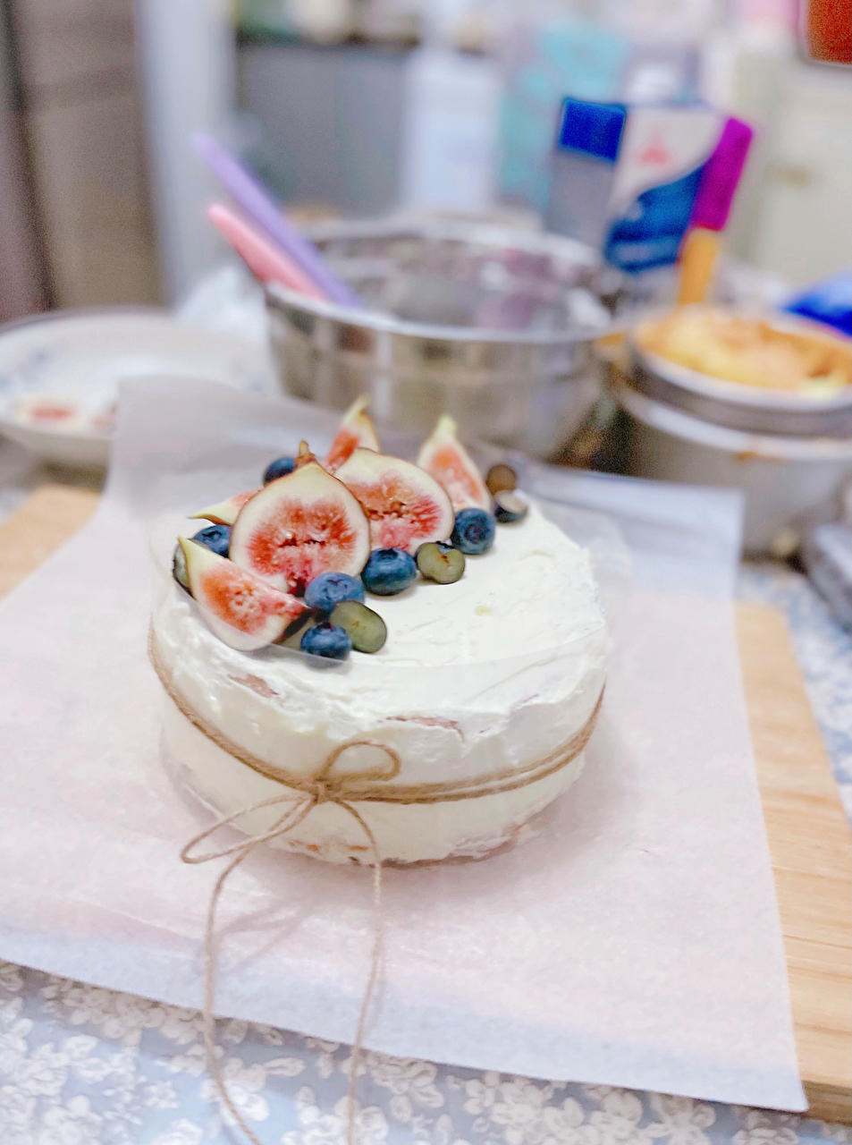 伯爵茶无花果蛋糕