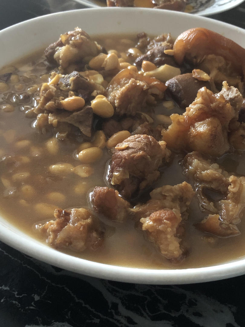 【黄豆炖猪蹄】高压锅（超详细食谱）