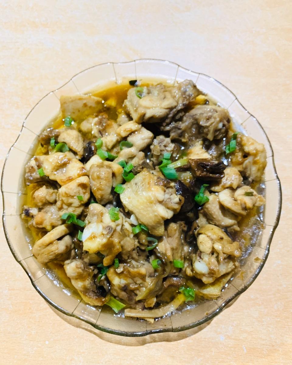 香菇蒸滑鸡