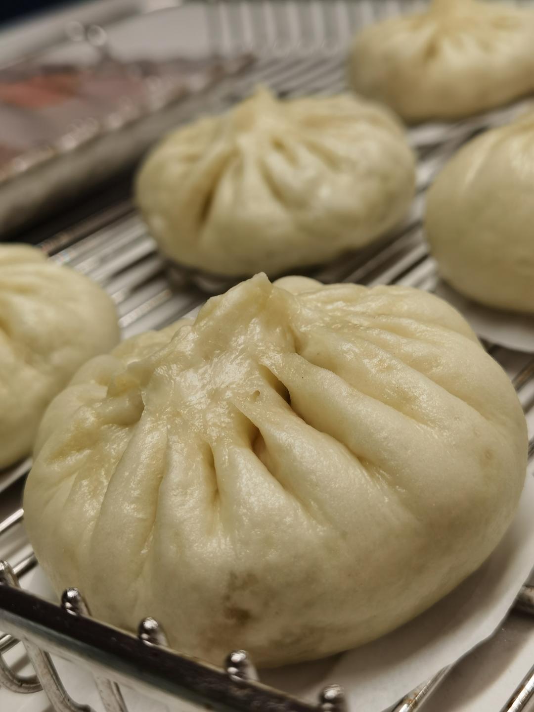 比肉香！酱豆腐粉条馅儿全素大包子