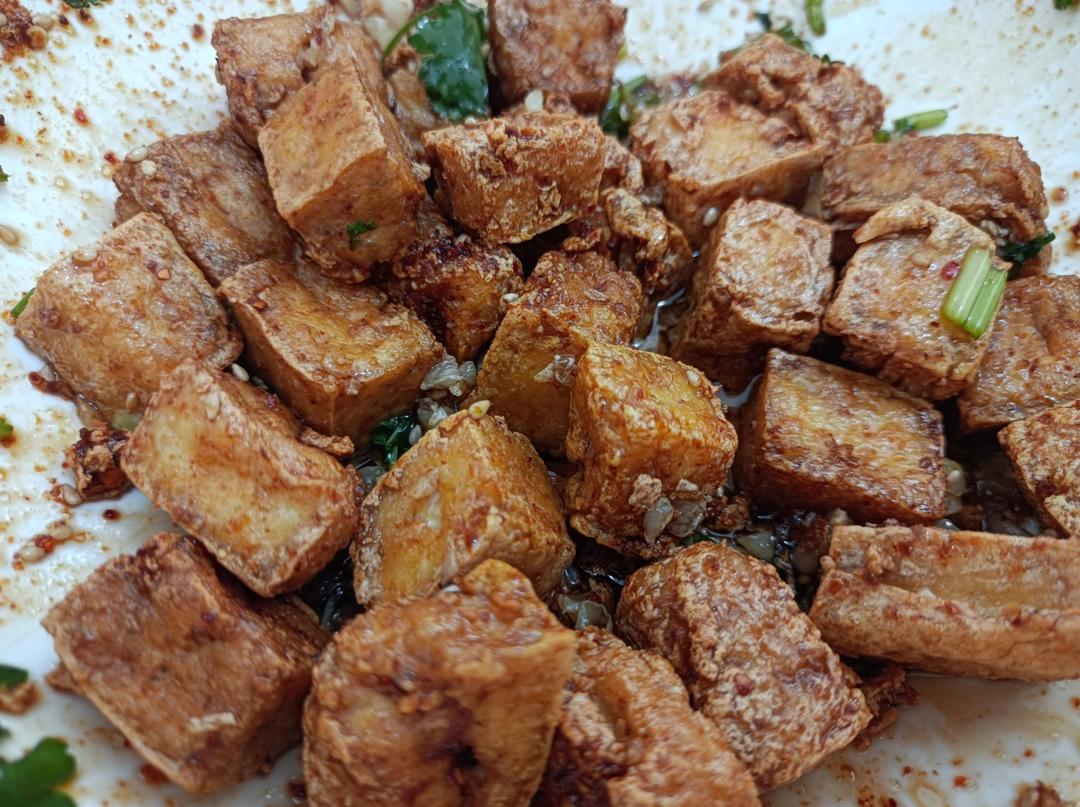 炸豆腐块的做法