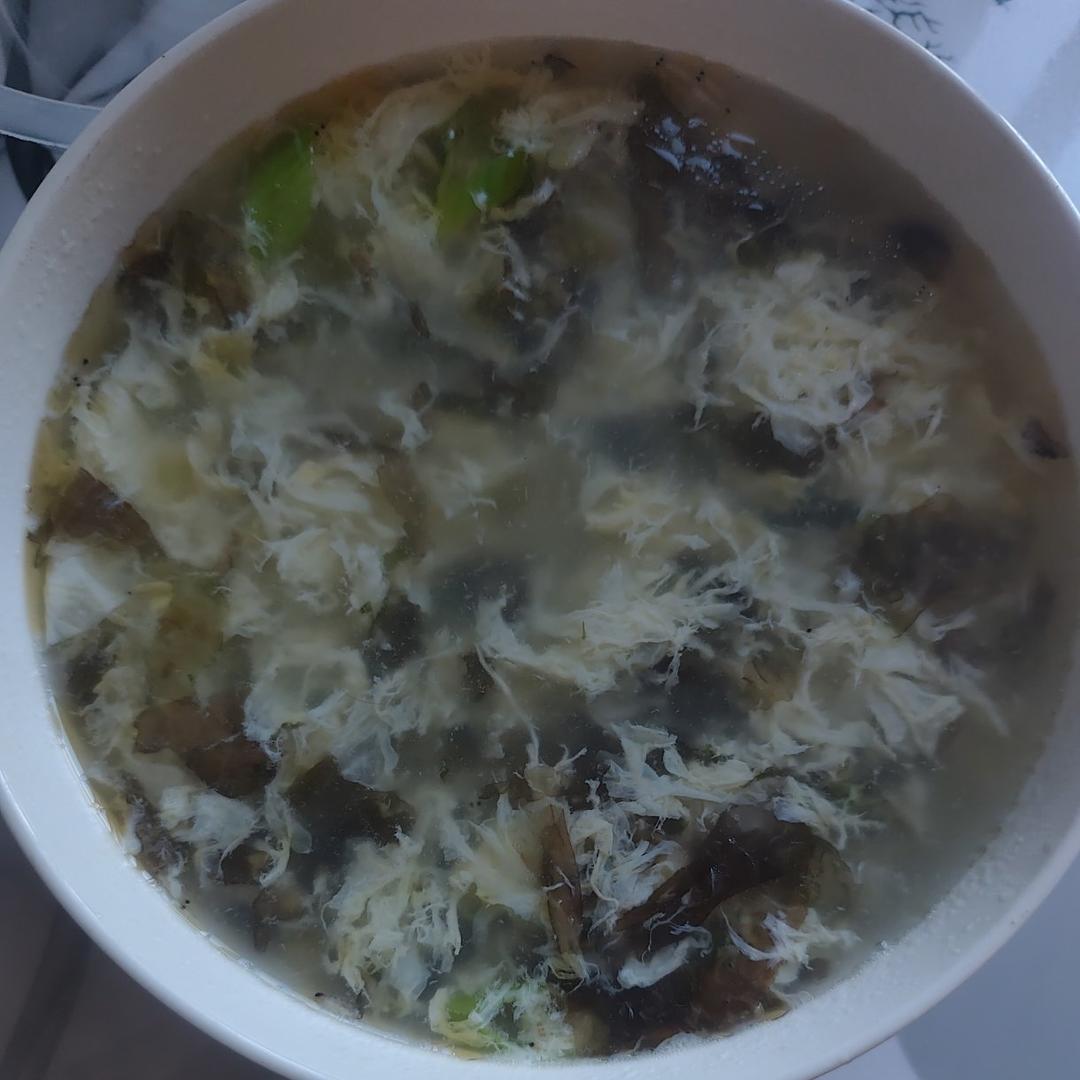 最鲜美好喝的「紫菜蛋花汤」