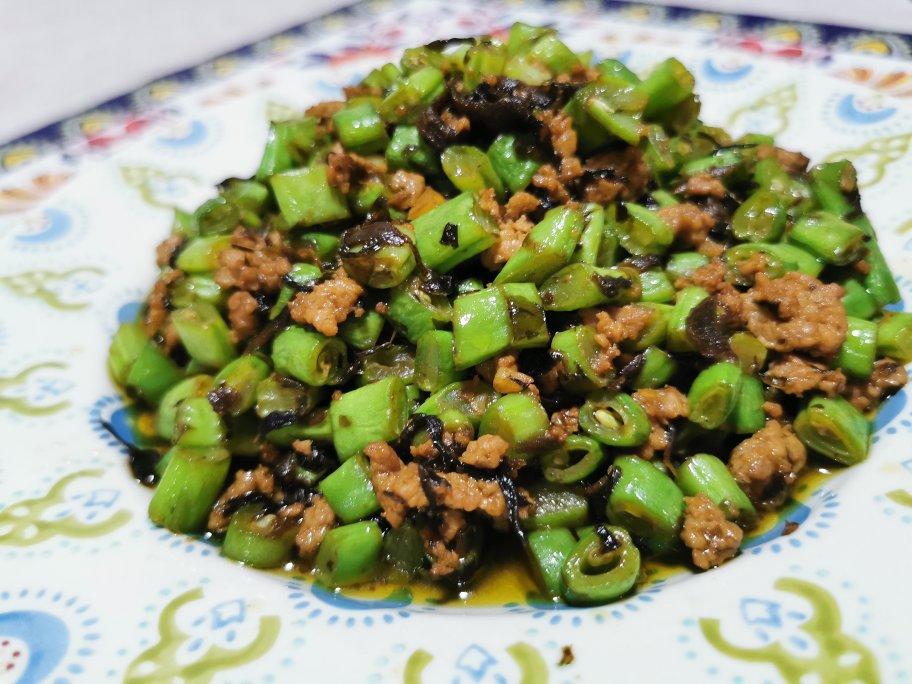 四季豆肉末橄榄菜