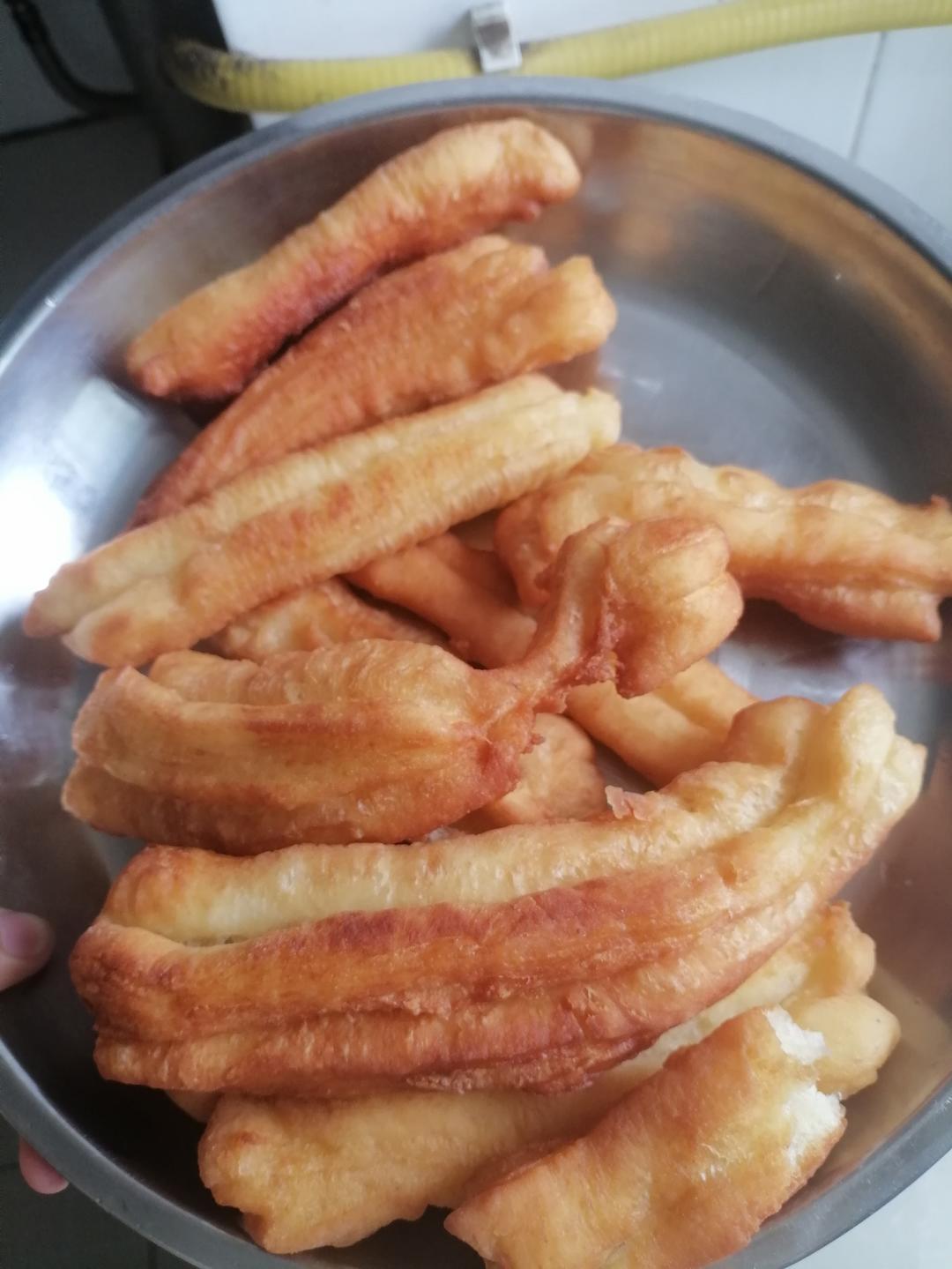 快手早餐～自制油条（酵母版，不含泡打粉、膨松剂）