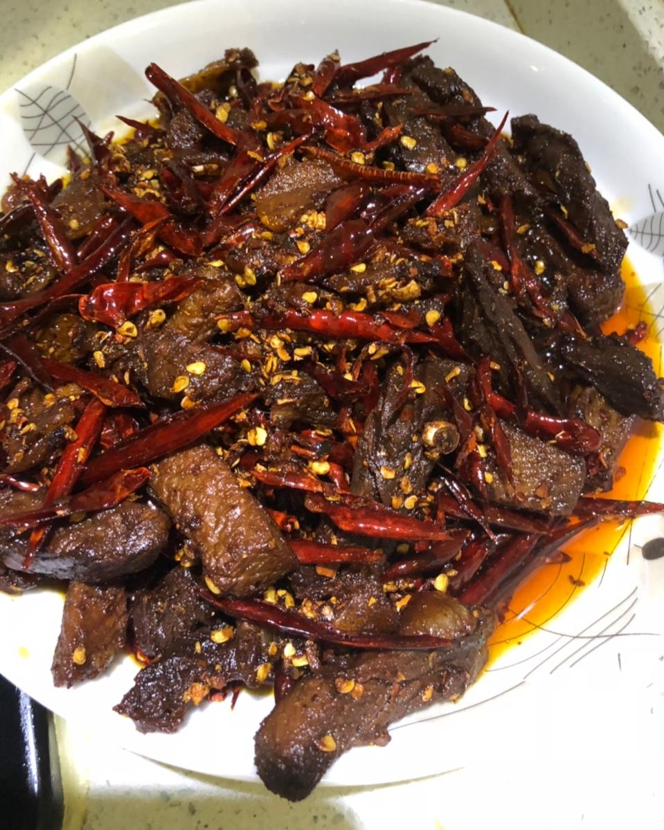 ytzl做的超好吃自贡味冷吃牛肉